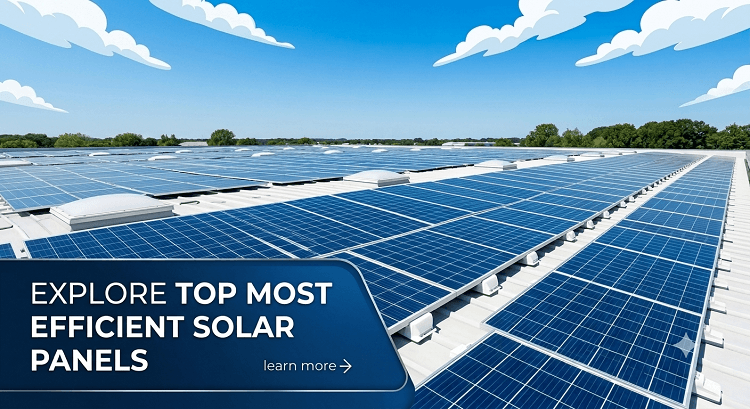 Explore The Top Most Efficient Solar Panels in 2026