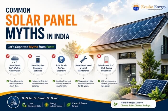 Common Solar Panel Myths in India