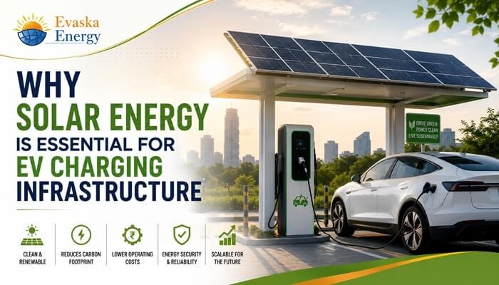 solar energy for EV charging infrastructure