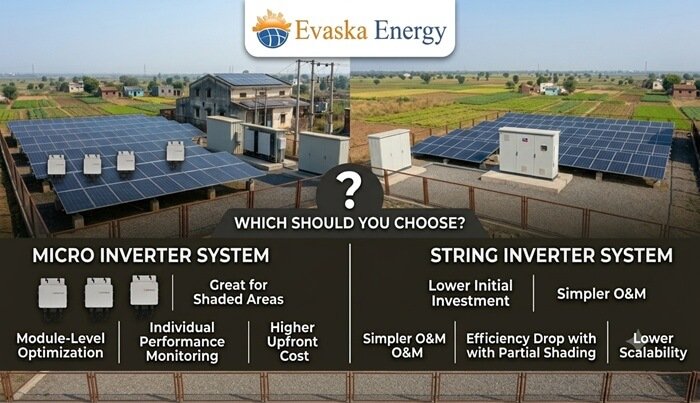 Micro Inverter vs String Inverter in India
