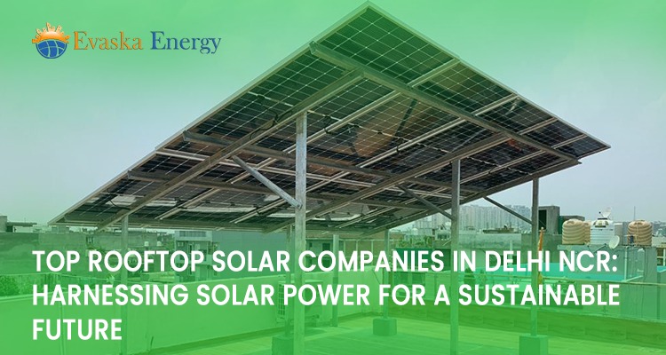 Top Rooftop Solar Companies in Delhi NCR: Harnessing Solar Power for a Sustainable Future