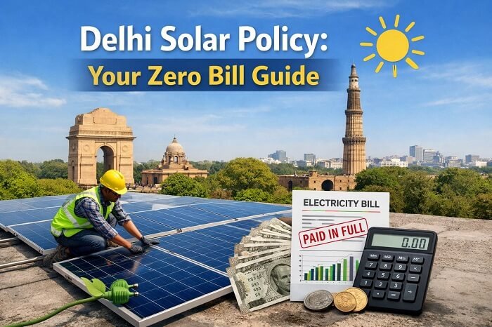 Delhi Solar Policy: Your Zero Bill Guide